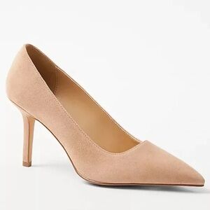 Ann Taylor Classic Tan Heels Pump 7.5
